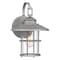 Quoizel Lombard Outdoor Wall 1 Light Antique Brushed Alu LOM8409ABA - alternate 1